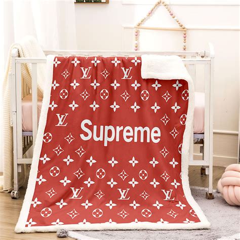 supreme louis vuitton blanket for sale